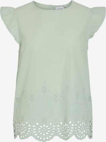 žalia VILA Marškinėliai 'VIHortensa': priekis