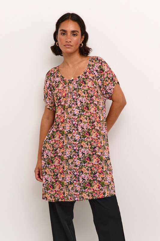 Kaffe Tunic 'Amber' in Mixed Colors