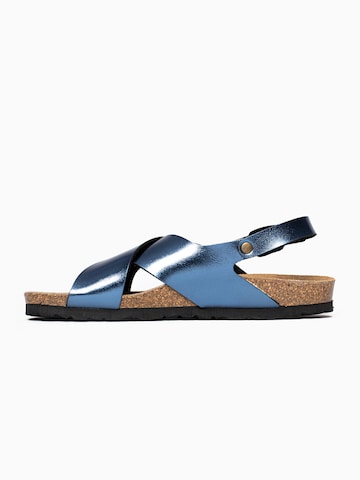 Sandales 'Cantabrie' Bayton en bleu