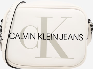 Calvin Klein Jeans Torba na ramię w kolorze beżowy: przód