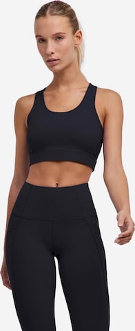 FALKE Sport-BH in Schwarz: Vorderseite