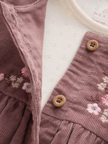 Next Set: Kleid, Body und Strumpfhose in Beige