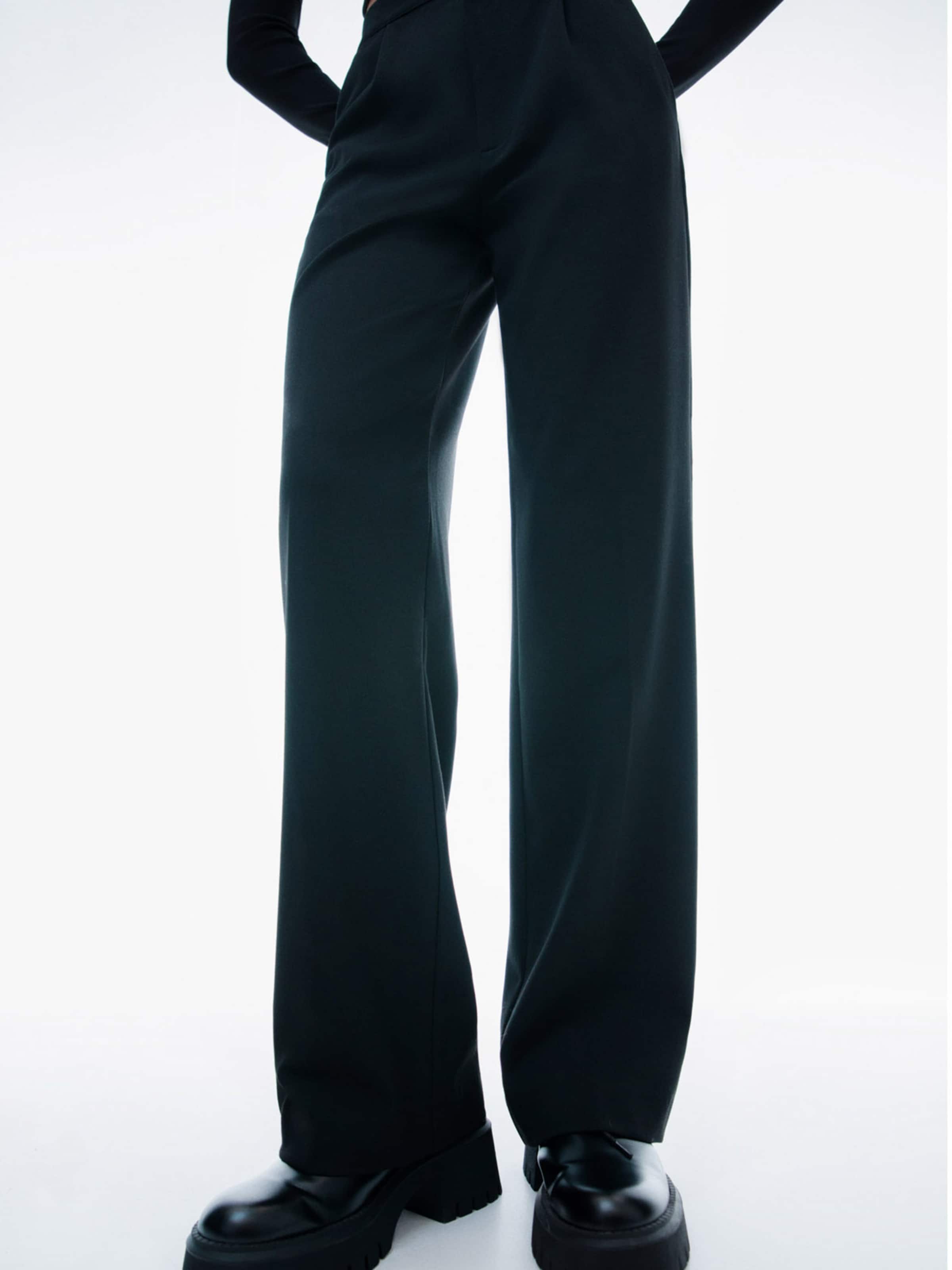 Pull&Bear Pantaloni di stoffa sconto 95% MODA DONNA Pantaloni Pantaloni di stoffa Shorts Nero S 
