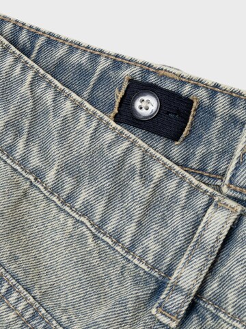 NAME IT Wide leg Jeans in Blauw