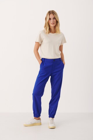 Part Two Tapered Pants 'Katja' in Blue