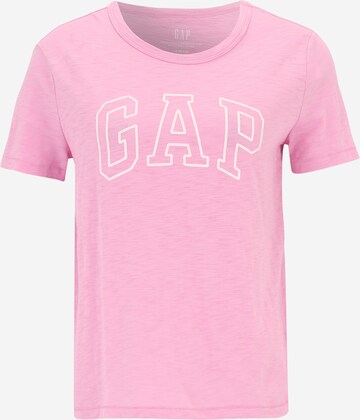 Gap Petite Shirt in Pink: front