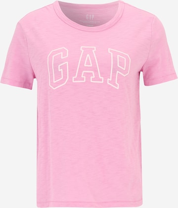 Gap Petite Shirt in Pink: front