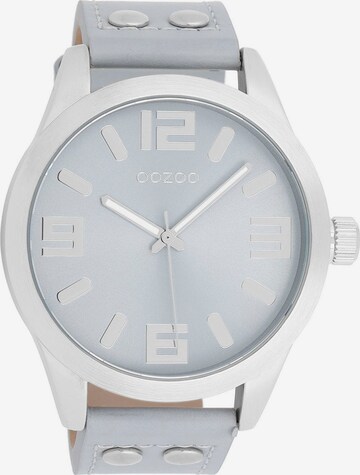 OOZOO Analog Watch in Grey: front