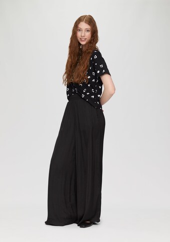 QS Shirt in Zwart