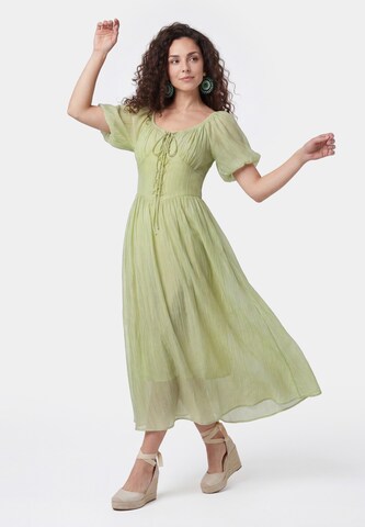 usha FESTIVAL - Vestido en verde