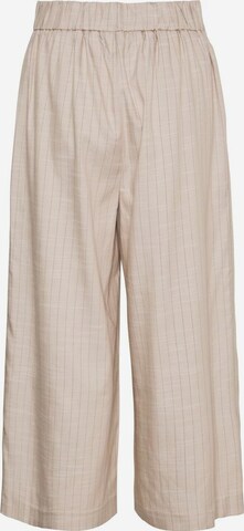 Wide leg Pantaloni con pieghe di VERO MODA in beige