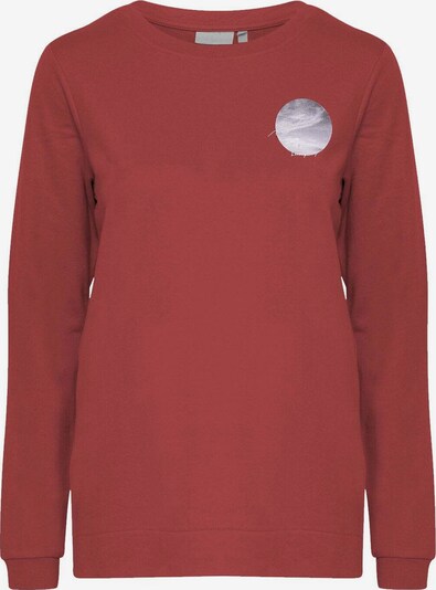 WESTMARK LONDON Sweatshirt 'Fly' in silbergrau / dunkelgrau / karminrot, Produktansicht