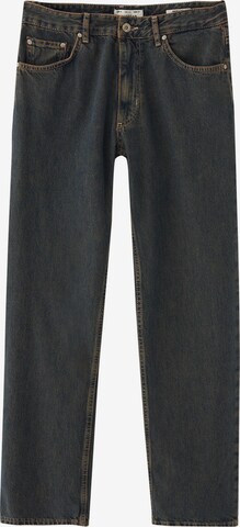 Pull&Bear Wide leg Jeans in Blue: front