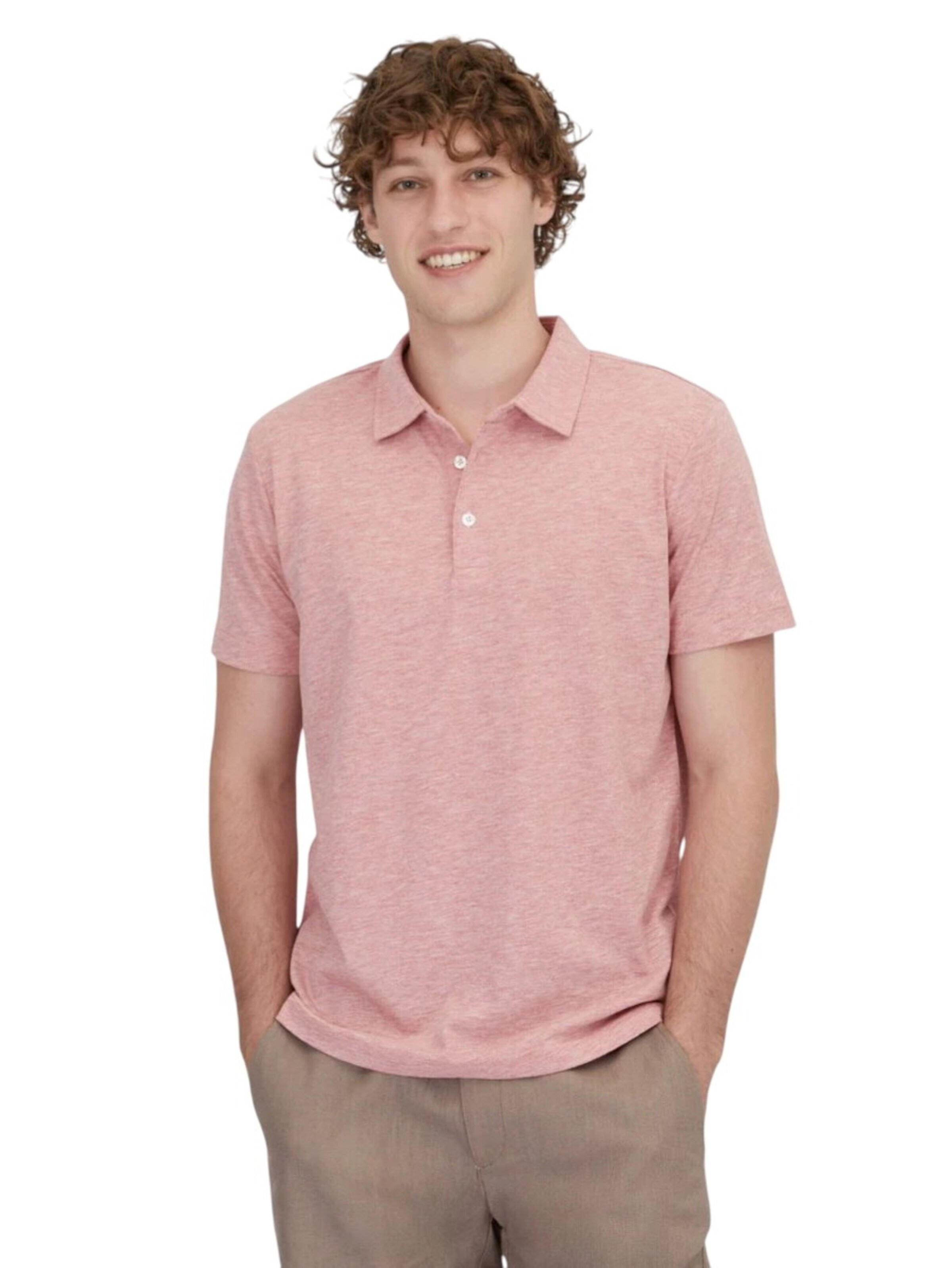 KİP Poloshirt in Pink: Vorderseite