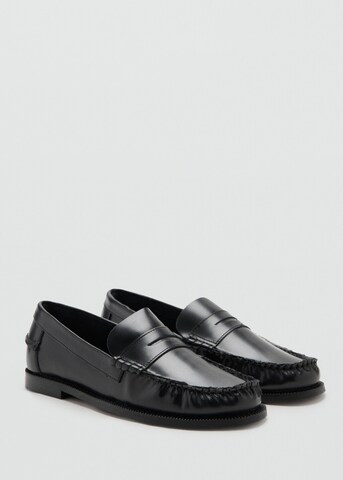 MANGO TEEN Slipper 'David' in Schwarz