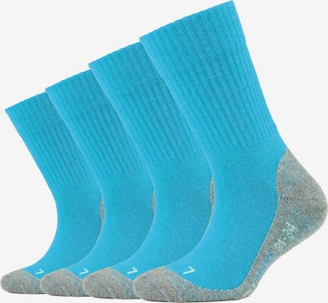 camano Athletic Socks 'Kim' in Blue: front