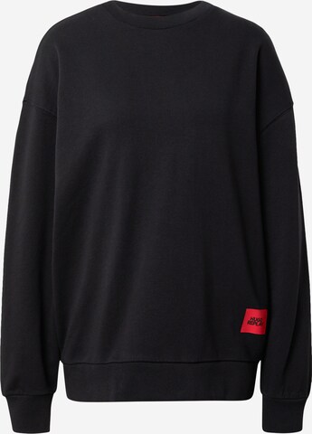 HUGO Sweatshirt 'Hugo x Replay' in Black: front