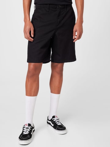 VANS Regular Chino Pants 'AUTHENTIC' in Black: front