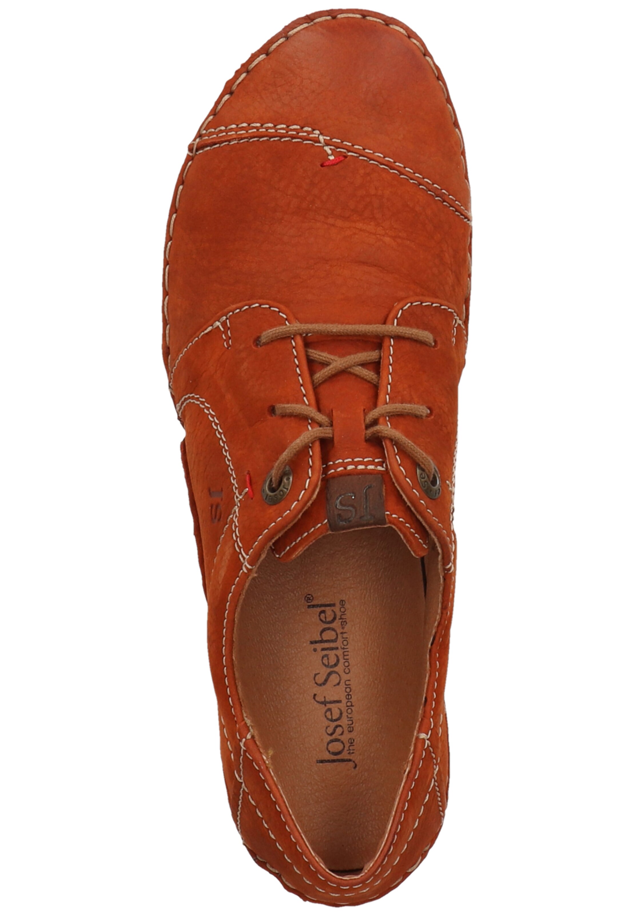 JOSEF SEIBEL Athletic lace-up shoe 'Fergey' in Orange