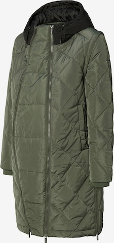 Esprit Maternity Zimný kabát - Zelená: predná strana