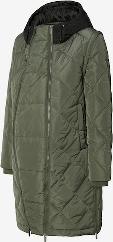 Manteau d’hiver Esprit Maternity en vert : devant