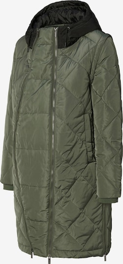 Esprit Maternity Manteau d’hiver en vert foncé / noir, Vue avec produit