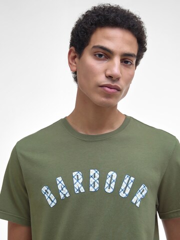 T-Shirt 'Torpoint' Barbour en vert
