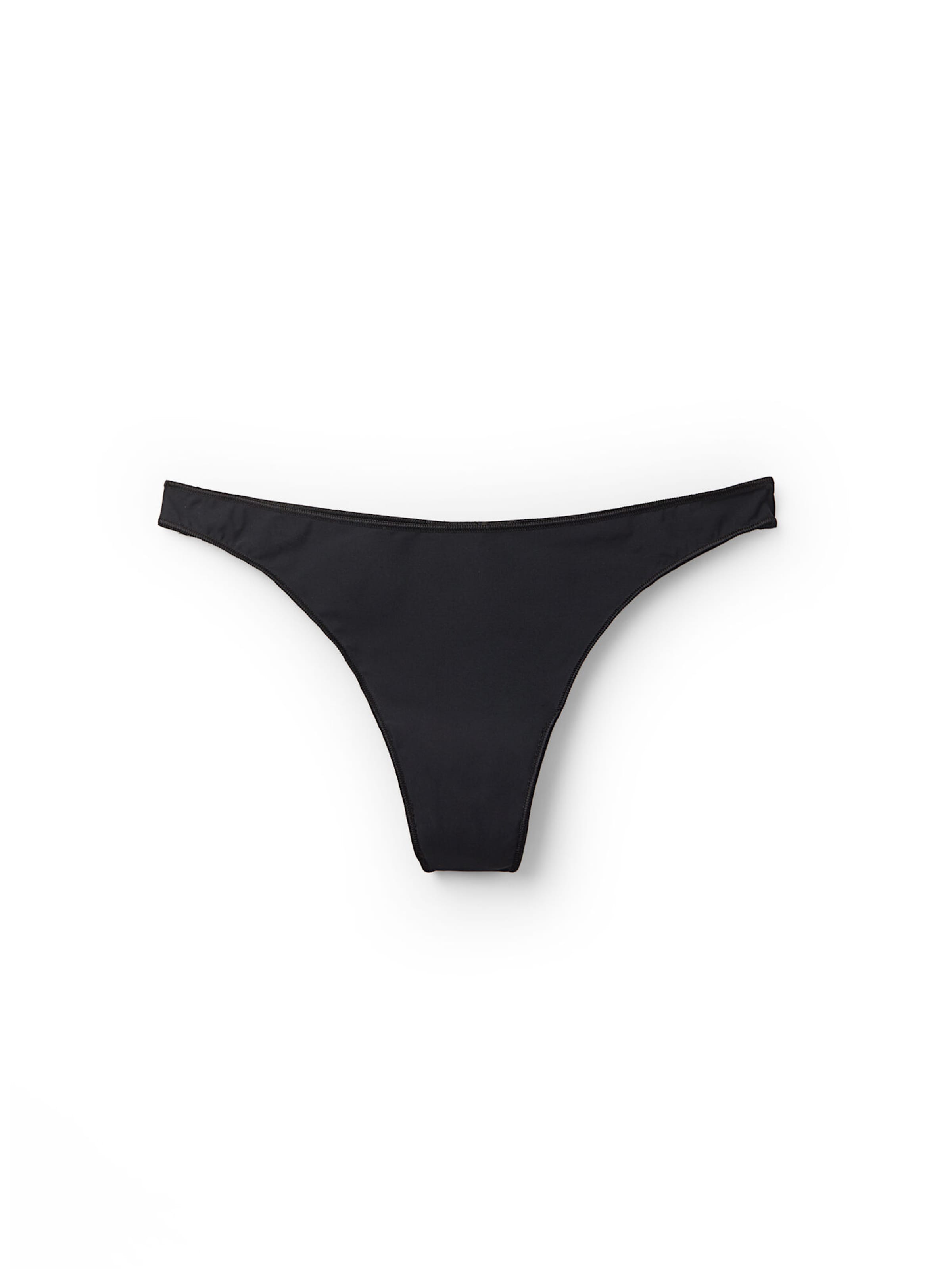 Tezenis Thong in Black: front