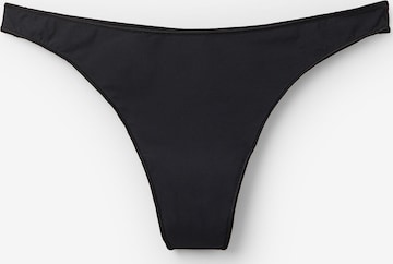 Tezenis Thong in Black: front