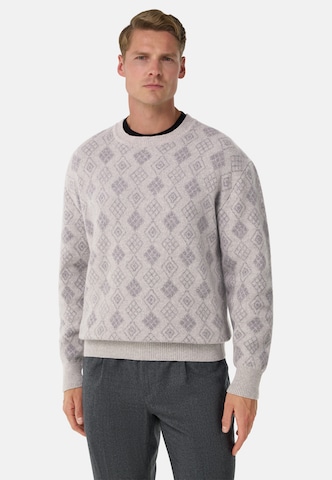 Boggi Milano Sweater in Grey: front