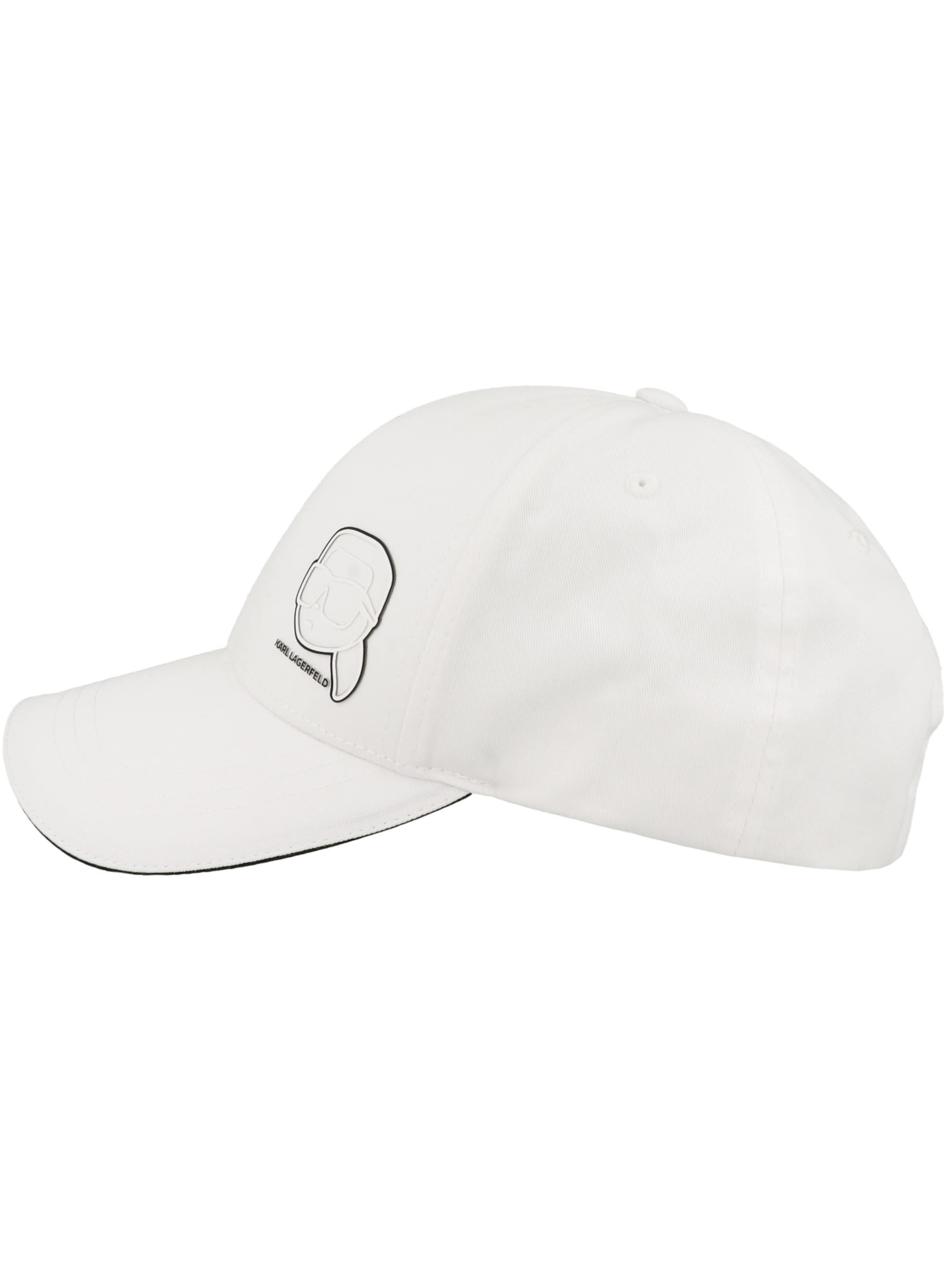 Karl Lagerfeld Cap in Weiß