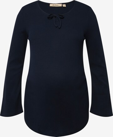 Ulla Popken Shirt in Blauw: voorkant