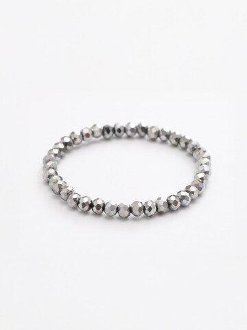 Secret Stones Bracelet 'Lightline' in Silver: front