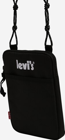 LEVI'S - Bolso de hombro en negro: frente