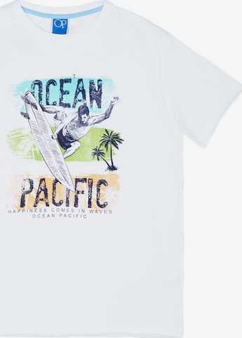Ocean Pacific Tričko 'Broulee' – bílá: přední strana