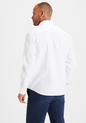 H.I.S Regular fit Button Up Shirt in White