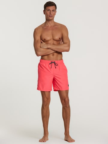 Pantaloncini da bagno 'Mike' di Shiwi in rosso