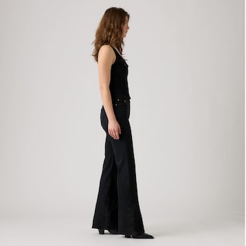 LEVI'S ® Flared Jeans 'Ribcage Flare' i svart