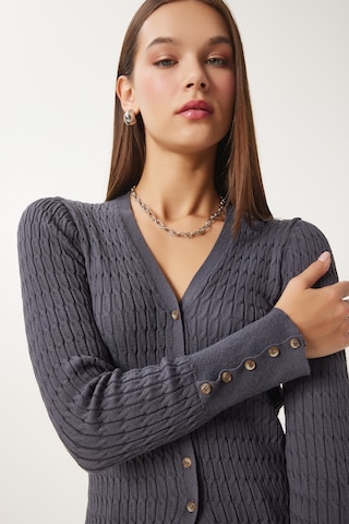 Cardigan Happiness İstanbul en gris