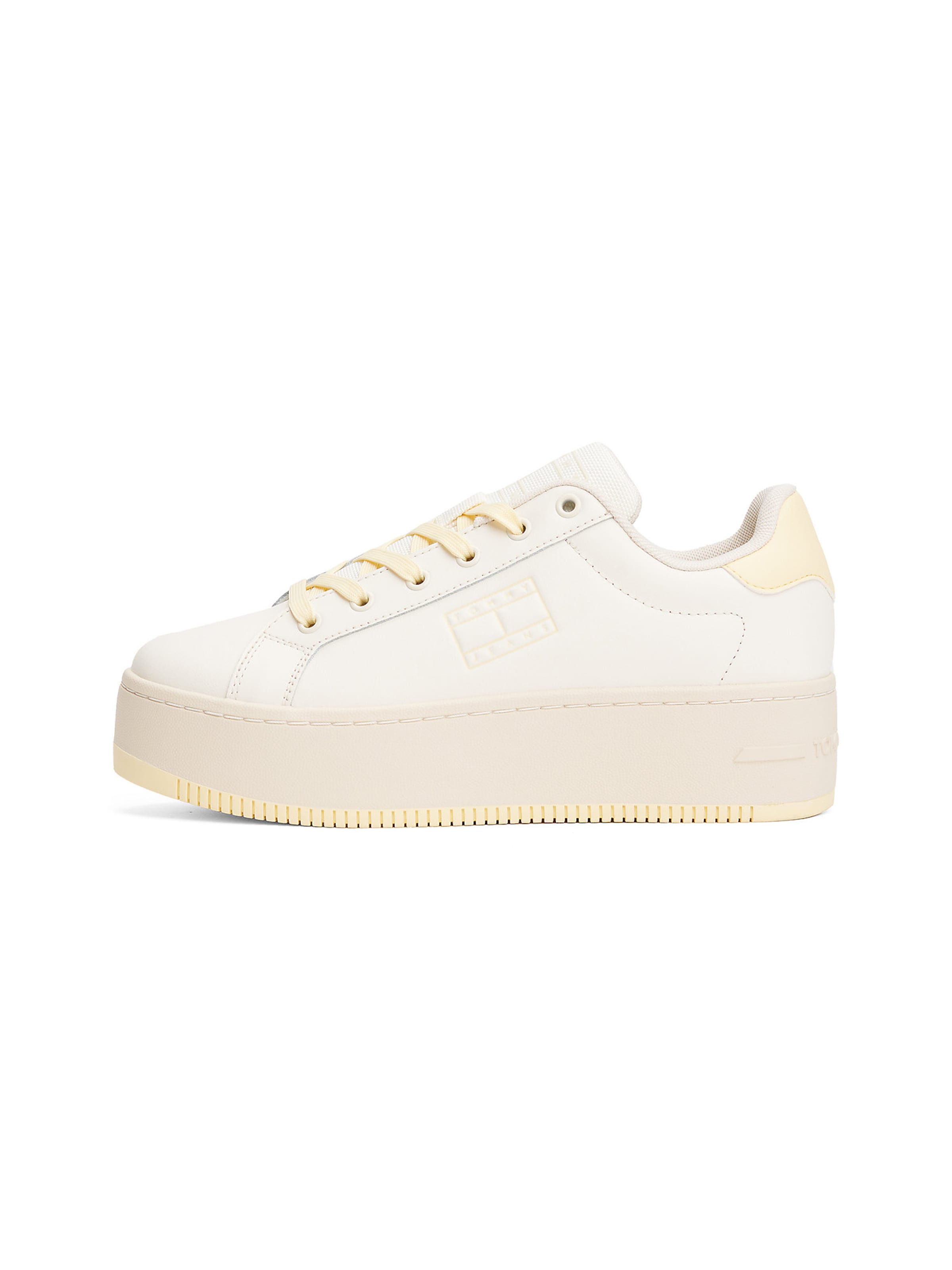 Tommy Jeans Sneaker 'Essential' in creme / pastellgelb, Produktansicht
