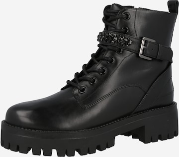 Bottines à lacets 'GLADIAR' SPM en noir : devant