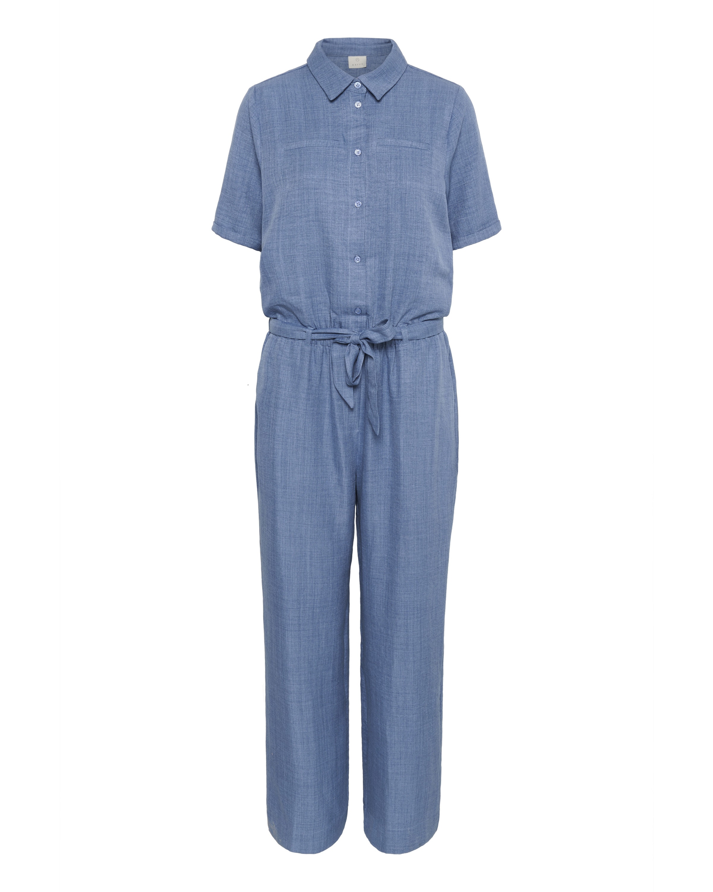 Kaffe Jumpsuit 'KAelise' in Blauw: voorkant