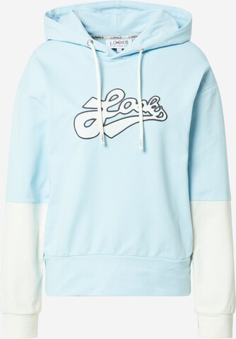 LOOKS by Wolfgang Joop Sweatshirt in Blauw: voorkant