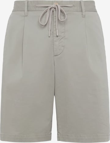 Boggi Milano Regular Pants in Green: front