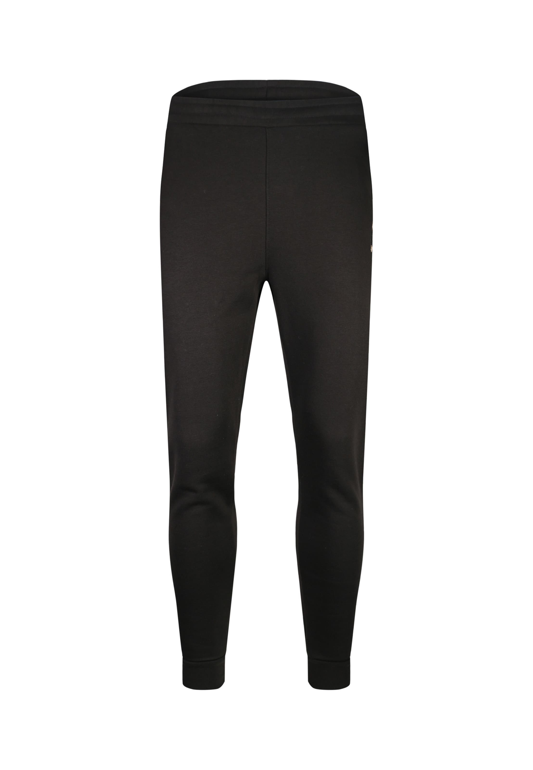 Tapered Pantaloni 'Essentials' di SikSilk in nero: frontale