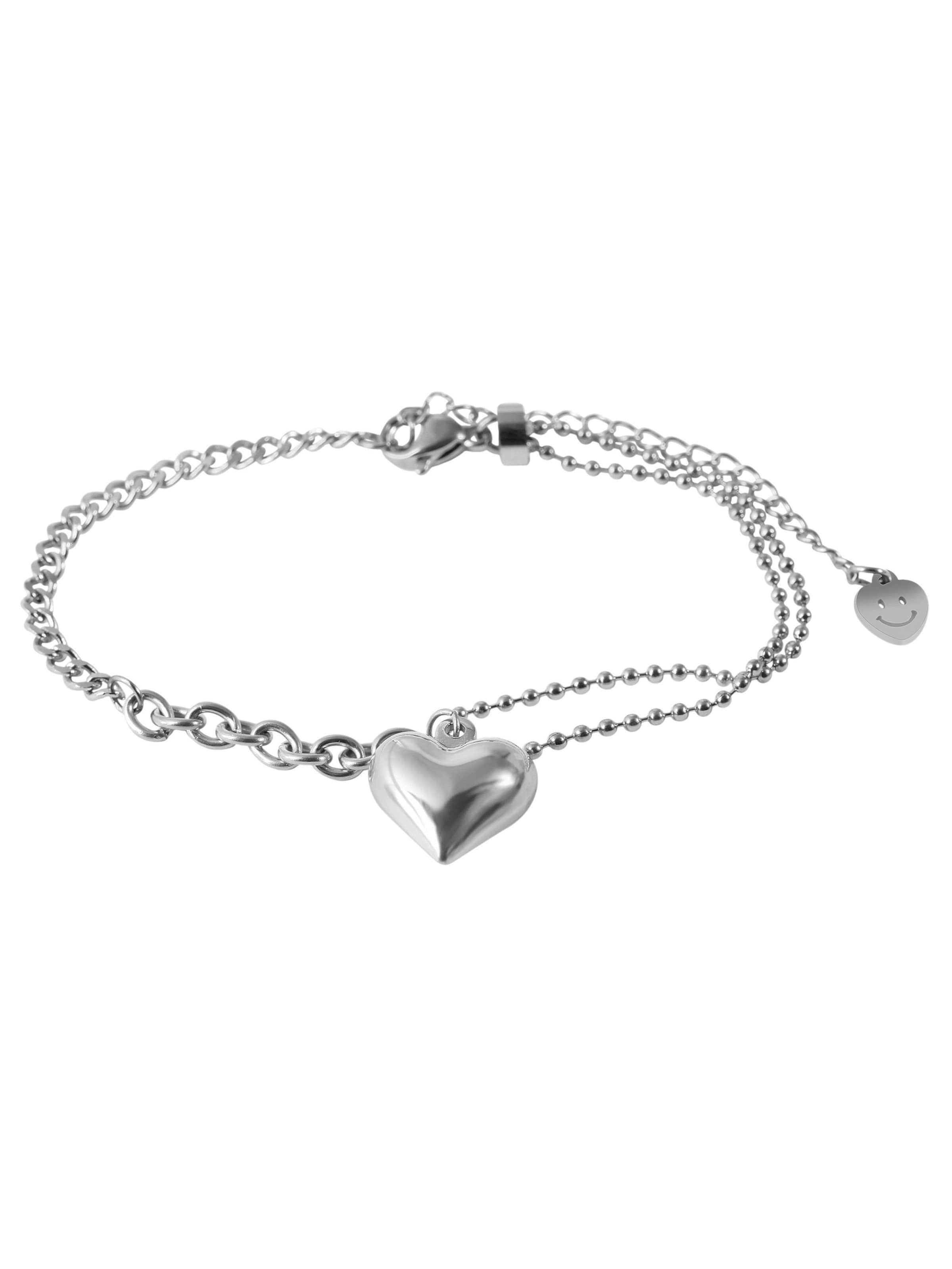 Akzent Bracelet 'Antonia' in Silver: front