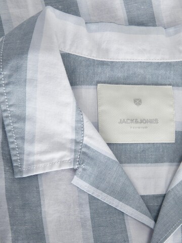 Jack & Jones Plus Comfort fit Overhemd in Blauw