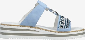 Rieker Mules in Blue