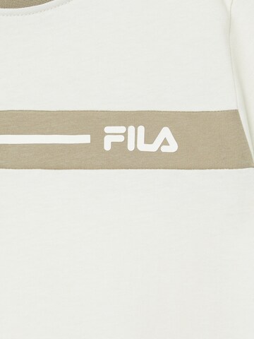 FILA Shirt 'FAVERGA regular graphic t-shirt' in White