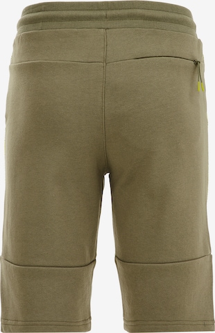 WE Fashion Slim fit Trousers in Green